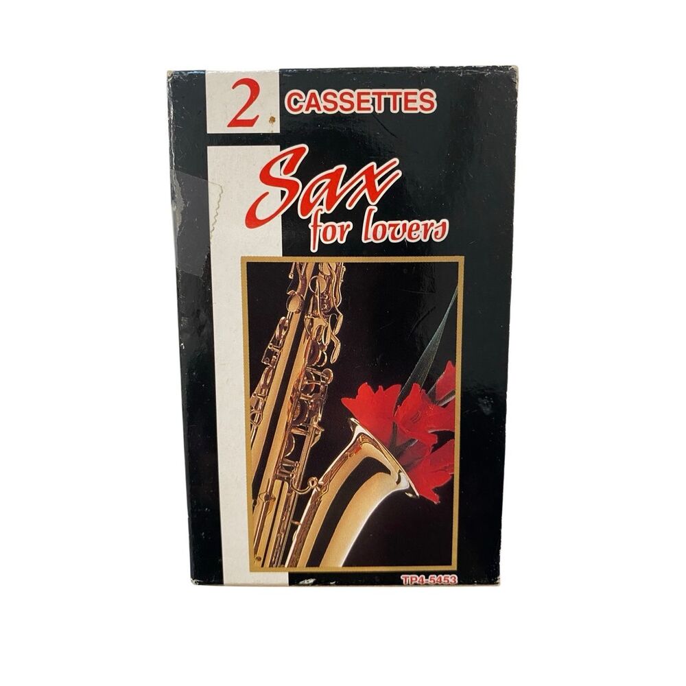 Sax For Lovers Vol 1 Vol 2 Cassette Tape Set Romantic Instrumental Compilation B